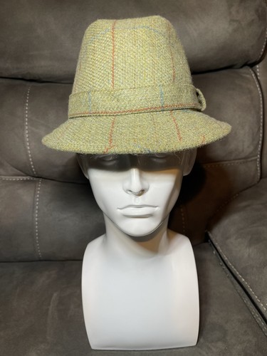 Olney wool trilby tweed hat - wool,