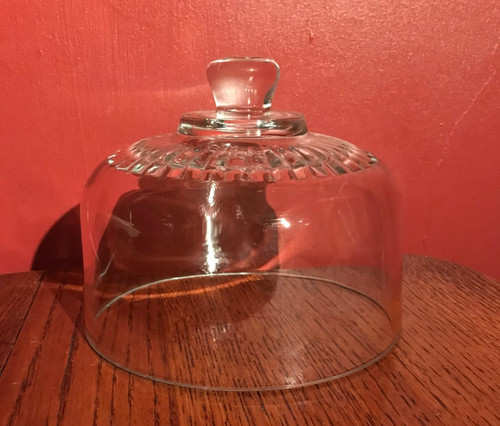 Vintage french clear glass - clear,