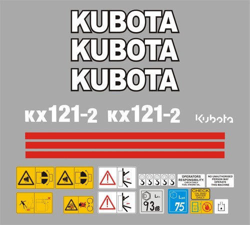 Kubota kx121 mini - kubota, digger