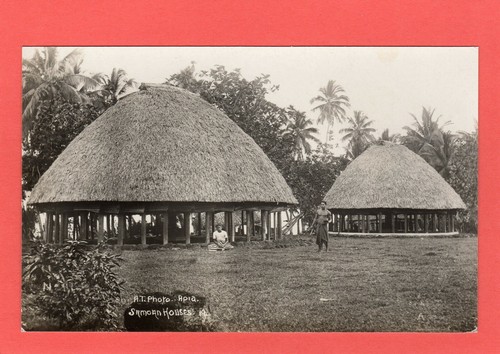 Samoan houses samoa pacific - pacific, rp