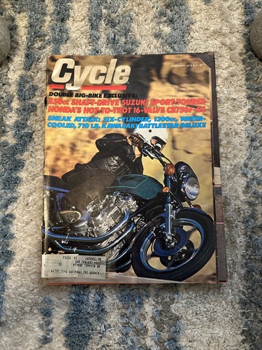 Cycle magazine february 1979 - magazine,