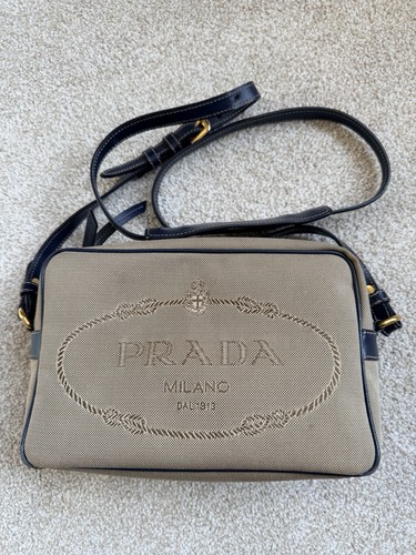 Prada jacquard camera bag - camera,