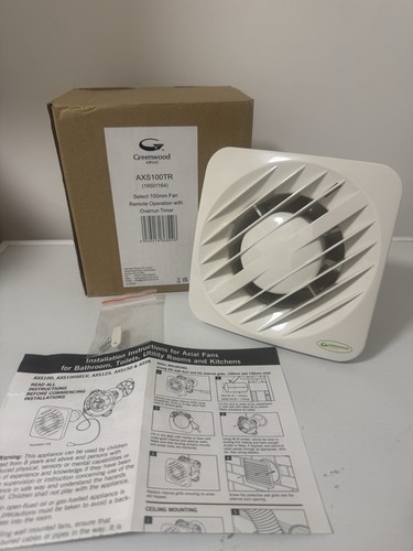 Greenwood airvac extractor fan
