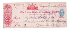 The union bank scotland - of,