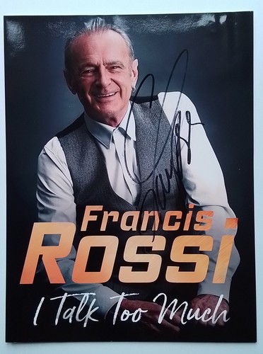 Francis rossi signed - rossi,,