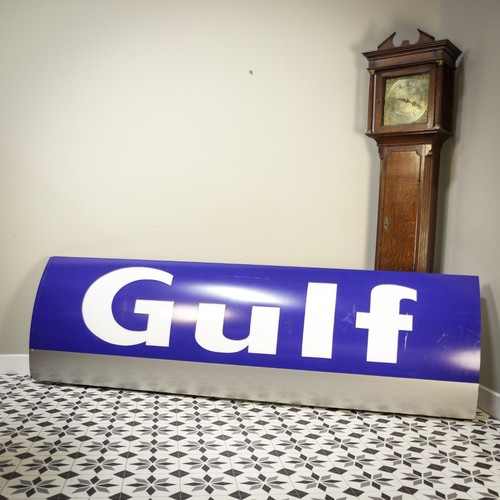 Petrol forecourt canopy sign - forecourt,