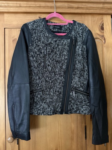 Autograph tweed biker - tweed,