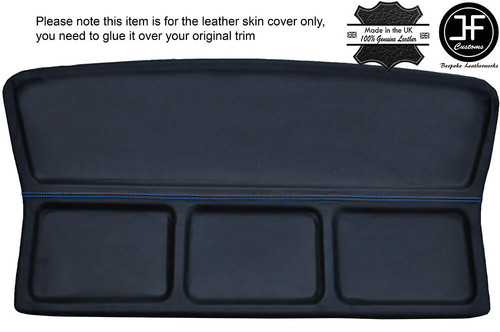 Blue stitching rear parcel - blue,