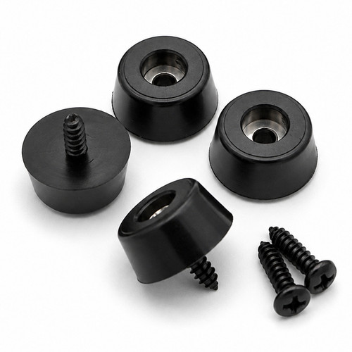Large rubber feet with - feet,