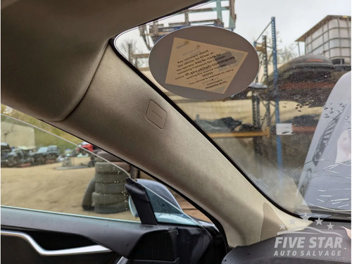Tesla model pillar trim - a,