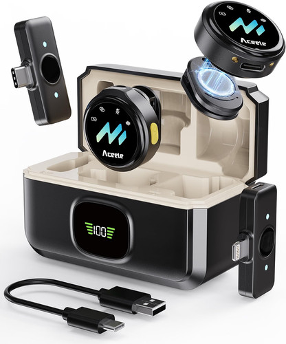 Wireless lavalier microphone - wireless,