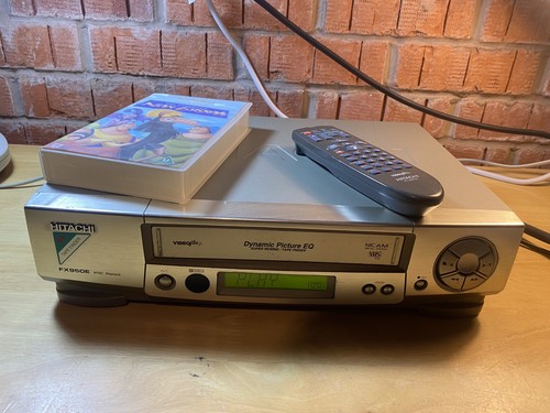 Hitachi fx950e vhs player - hitachi, vt-fx950e