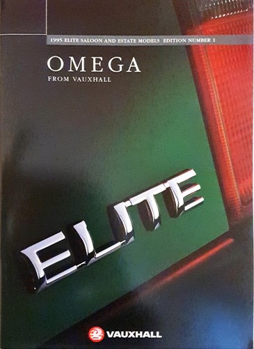Vauxhall omega elite - vauxhall, brochure