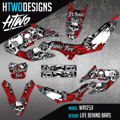 Wr125 graphics stickers fit - wr125, to