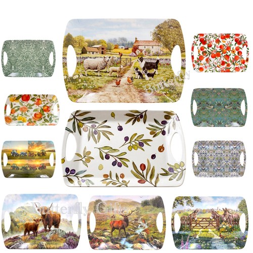 Large serving tray morris - tray, w.morris