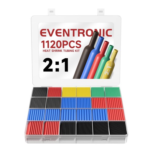 1120pcs heat shrink - heat, tubing