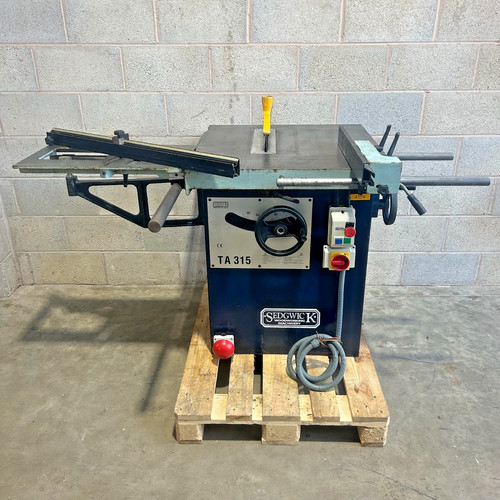 Sedgwick 315 table saw - ta,
