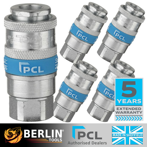 Pcl airflow air coupling - coupling, 3/8"
