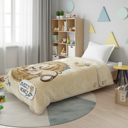 Animal fleece blanket sofa bed - animal,