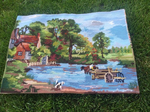 Vintage tapestry embroidered - vintage,