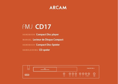 Arcam cd17 player - cd,