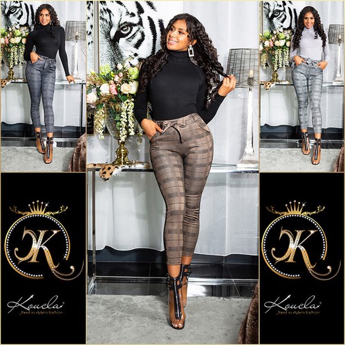High waist thermal - waist, pants