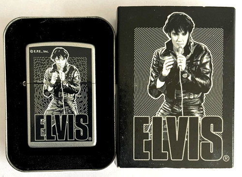 Zippo lighter 2002 elvis - zippo,