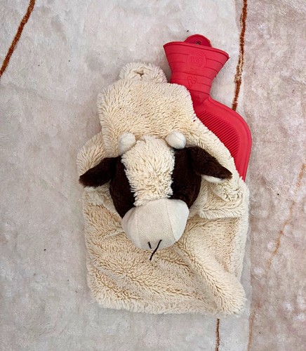 Hot water bottle cover - water,
