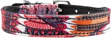 Hunter leather dog collar red - hunter,