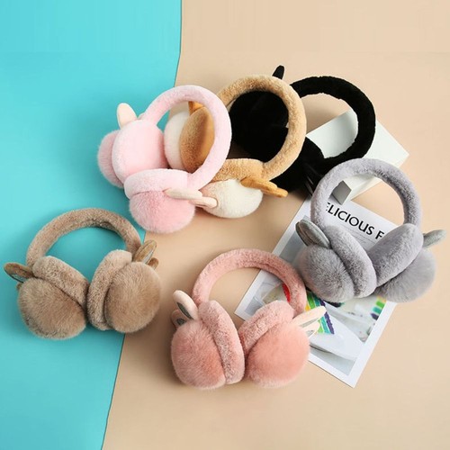 Rabbit ear winter earmuffs - ear,