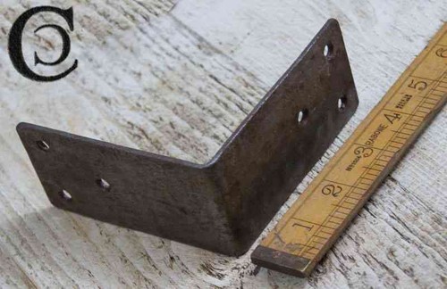 Antique iron butchers block - antique,