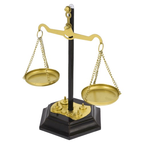 Old fashioned scales retro - ,