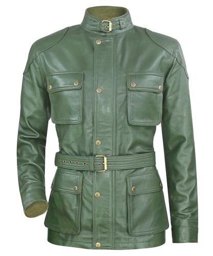 Men military green panther - military,