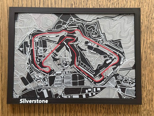Silverstone circuit - circuit, 3d