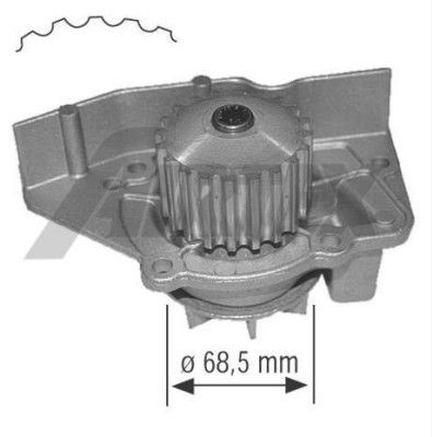 Airtex water pump - water, citroen