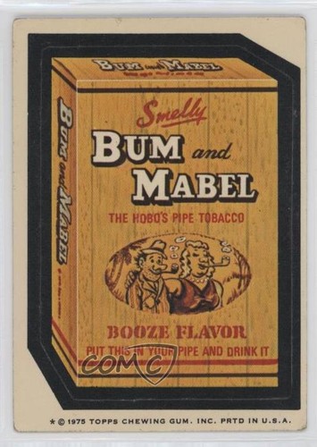 1975 topps wacky - topps, packages