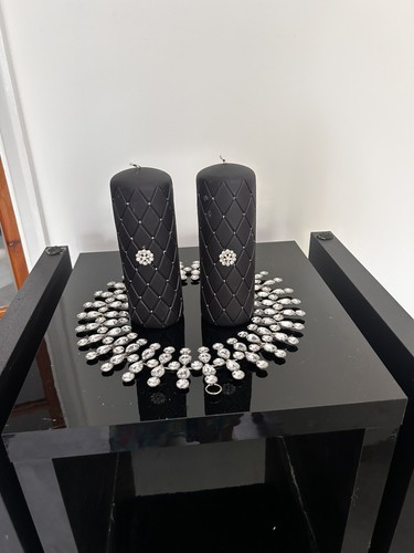 Pair ornate candles with - of,