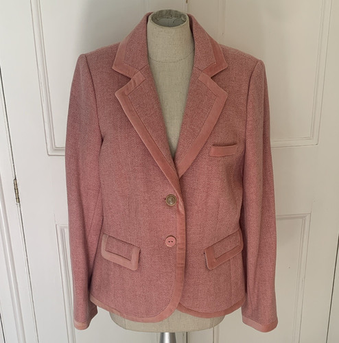 Joules pink tweed herringbone - joules,