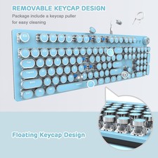 Wired typewriter keyboard - typewriter,
