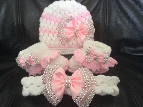 New hand knitted romany bling - new,
