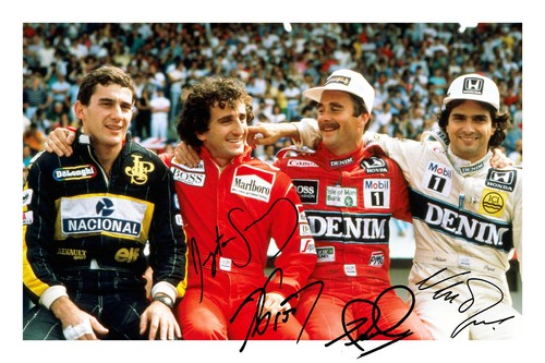 Ayrton senna alain - ayrton, nigel