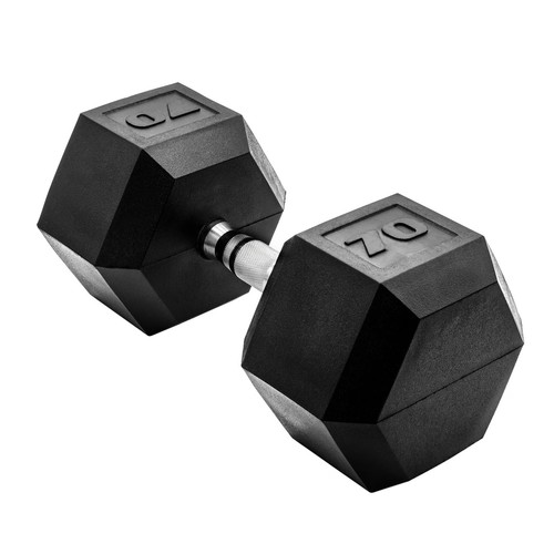 Cap barbell rubber hex - cap, barbell,