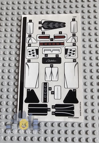 Lego speed champions sticker - lego,