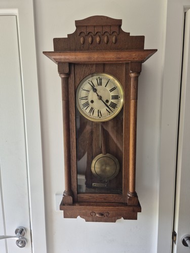 Vintage wall clock - wall, junghans