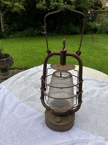 Rustic hurricane lamp - rustic,