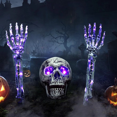 Skeleton prop ground breaking - prop,