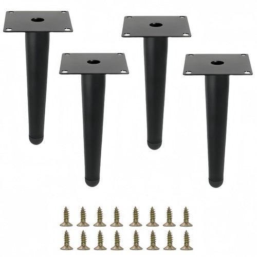 Pcs black metal - 4, furniture