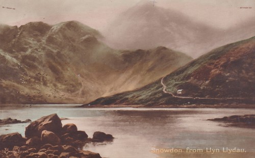 Snowdon from llyn llydaw - , old