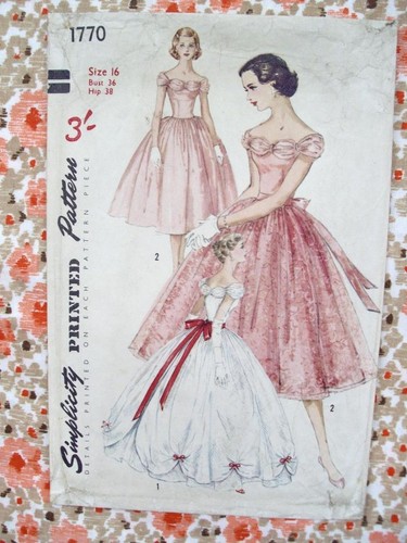 Simplicity 1770 vintage - simplicity,