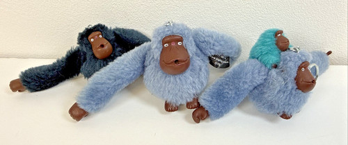 Kipling monkey keyring lot - lot, x3